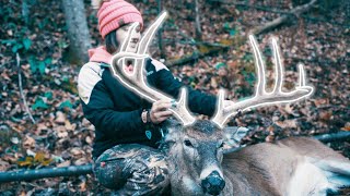 HUGE WEST VIRGINIA MOUNTAIN BUCK  Bowhunting Whitetail [upl. by Swann258]