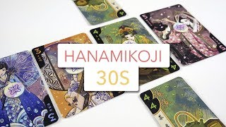 Hanamikoji en 30 secondes [upl. by Raffaj]