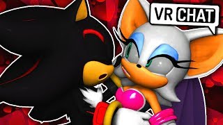 Shadow amp Rouges First Kiss VR Chat [upl. by Asirap]