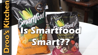 Trying Smartfood Popcorn Review Jalapeno and Cheddar and Indugence [upl. by Topping]