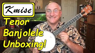 Kmise tenorscale banjolele unboxing [upl. by Joel]