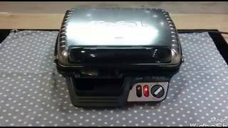 Tefal Kontaktgrill GC3060 Hamburger Cheeseburger zubereiten  Anleitung Tutorial [upl. by Akehsal]