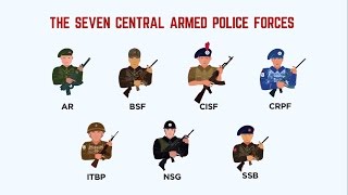 Understanding Indias Paramilitary Forces Central Armed Police Forces  Factly [upl. by Staley]