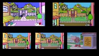 The Simpsons Intro Comparsion 1989present [upl. by Latea]