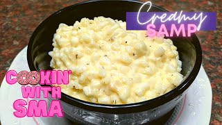 How to make quick and easy creamy samp [upl. by Fiorenze]