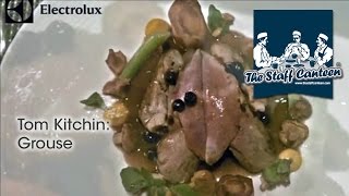 Michelin star chef Tom Kitchin prepares and cooks a Grouse recipe [upl. by Raynata576]