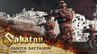 SABATON  Panzer Battalion Official Lyric Video [upl. by Lanette]