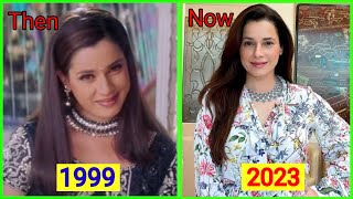 Hum Saath Saath Hain Movie Star Cast  Shocking Transformation  Then and Now 2023 [upl. by Arednaxela]