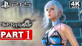 NIER REPLICANT PS5 Gameplay Walkthrough Part 1 4K 60FPS  No Commentary FULL GAME [upl. by Dorolisa]