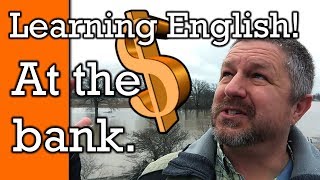 Learn How to Speak English at the Bank  English Video with Subtitles [upl. by Kurys]