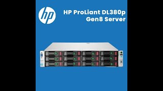 Proliant DL380P Gen8  basic overview  1 [upl. by Rauch]