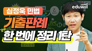 공인중개사 민법 기출판례 한 번에 정리 1탄｜이중매매의 법률관계｜공인중개사 특강 공인중개사 강의｜민법 판례 특강｜민법 심정욱 교수｜릴레이 특강｜에듀윌 공인중개사 [upl. by Farrah]