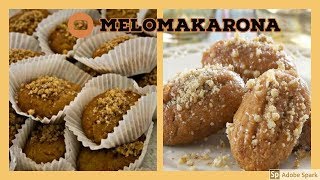 Best Melomakarona  Honey Dipped Orange amp Spice Cookies  Part 1 [upl. by Sausa]