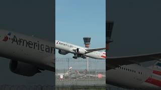 🇺🇸 American Airlines Boeing 7879 Dreamliner Takeoff from London Heathrow Airport shorts [upl. by Crockett]