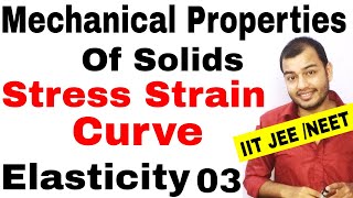 MODULE 6 part 1  Simple Strain StressStrain Diagram and Axial Deformation [upl. by Nosaes]