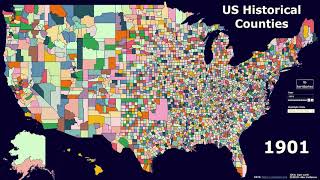 US historical counties [upl. by Cheshire67]