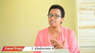 UmunsiWanjye 1 Abakorinto 8 Hortense Mazimpaka [upl. by Arotahs]