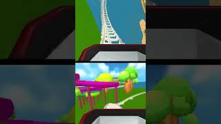 Baby Fun Park Rollercoaster Ride With Babsy Baby 2 [upl. by Atimad]