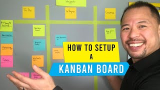 Kanban Tutorial How to Setup a Kanban Board  Project Management  Productivity Tools  Ed Tchoi [upl. by Sibylla443]