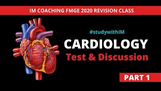 Cardiology TampD Part 1  FMGE 2020 Revision Class  Inspiring Mindz Coaching [upl. by Dowzall]