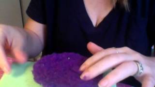 How to Needle Felt a Witch Hat for a Felted Doll [upl. by Artemisia]