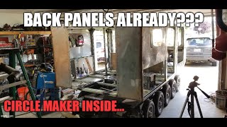 Rusty the Spryte build part 77 sheeting day 8 rear end panels [upl. by Funda]