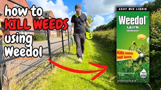 How to KILL WEEDS using Weedol [upl. by Smith]