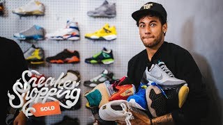 Neymar Goes Sneaker Shopping With Complex [upl. by Naot553]