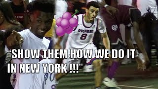 Jahvon Quinerly aka Jelly JQ has DEFENDERS DANCING at DYCKMAN w Hamidou Diallo watching [upl. by Eelatsyrc375]