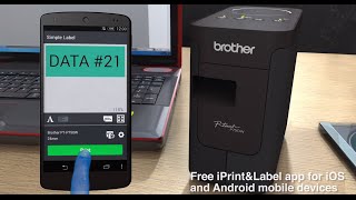 Brother PTouch P750W [upl. by Ecnarepmet]