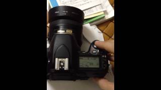 Nikon D80 Shutter Error [upl. by Edlun]