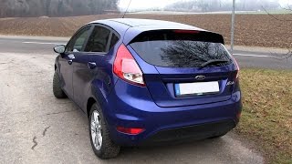 2016 Ford Fiesta 125 82 HP TEST DRIVE [upl. by Marchak]