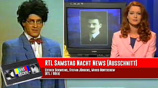 RTL Samstag Nacht News  Ausschnitt RTL  90er [upl. by Midian]