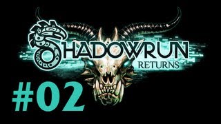 2 Lets Play Shadowrun Returns HDDE  Nachricht von Sam [upl. by Okime]