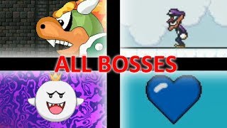 SMBX All Boss Battles  Secret Boss  Mario amp Luigis Marathon SMBX 1301 [upl. by Cyrano]