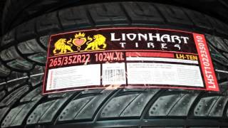 LIONHART TIRES REVIEW PART 1 [upl. by Ahsined]