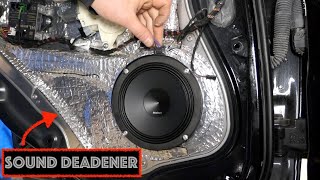 Mercedes W212  How To  Replace All Door Speakers amp Sound Deadener [upl. by Fezoj]