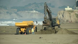 Researchers hope to rescue California coast by zapping sand with electricity [upl. by Hekking]