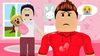 La NUEVA hermanita  NO QUIERO HERMANA  Mamá vs Roblox [upl. by Tapes120]