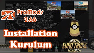 ETS2 148  ProMods Europe  Middle East  The Great Steppe 266  Setup  Installation  Kurulum [upl. by Allys275]