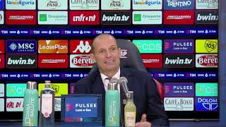 VIDEOCONFERENZA ALLEGRI POST GENOA JUVENTUS 16 12 2023 [upl. by Relyuc]