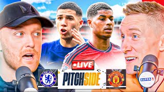 CHELSEA vs MAN UTD  Pitch Side LIVE [upl. by Nnylamme]