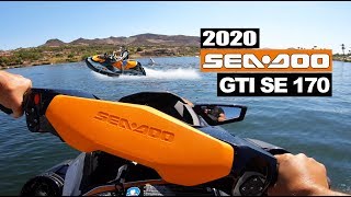 2020 SeaDoo GTI SE 170 Top Speed [upl. by Applegate158]