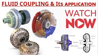 Fluid Coupling  Application  Components of fluid coupling coupling engineering learning [upl. by Sherrill]