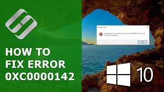 🛠️How to Fix Error 0xc0000142 When Starting a Game or Application in Windows 10 [upl. by Acirne162]