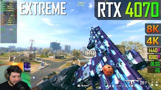 RTX 4070  Call of Duty Warzone 3  EXTREME Settings [upl. by Eniale]