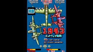 1987 60fps 1943 2Players ALL [upl. by Agee]