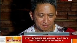 BT Asawa ni Atty Raymund Fortun binaril sa harap ng bahay sa Las Piñas [upl. by Edwine394]