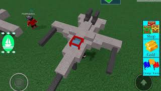 HOW TO MAKE A JET IN BUILD A BOAT Build a Boat for Treasure [upl. by Nahsrad]