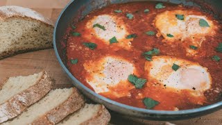 Uova al sugo ricetta della nonna delle uova in purgatorio alla napoletana [upl. by Furlong]